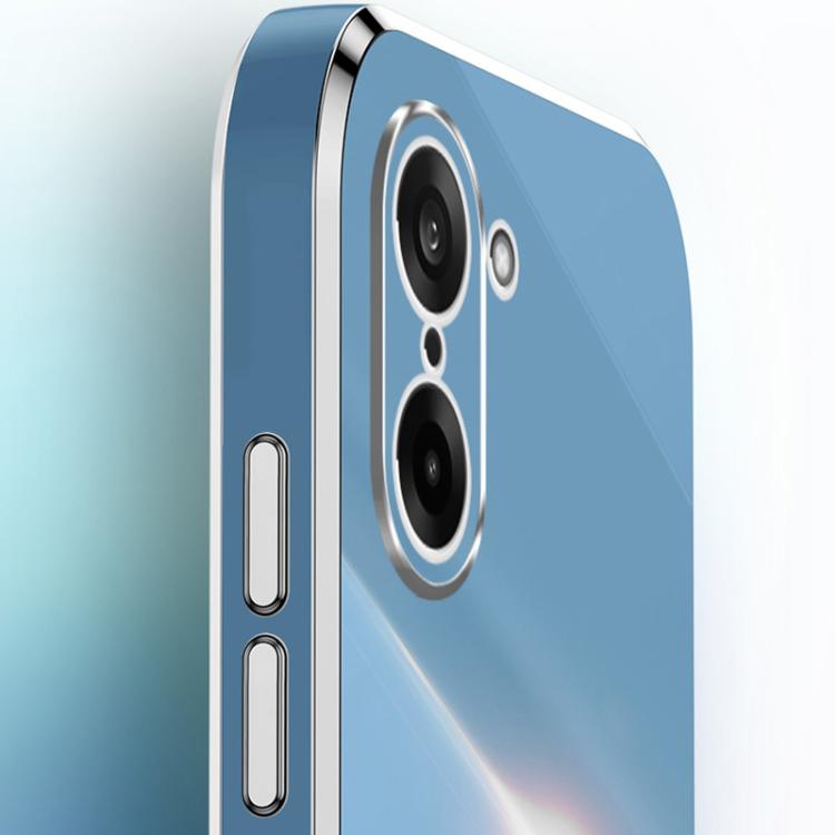 For OnePlus Ace 5 Racing XINLI Straight Edge 6D Electroplate TPU Phone Case