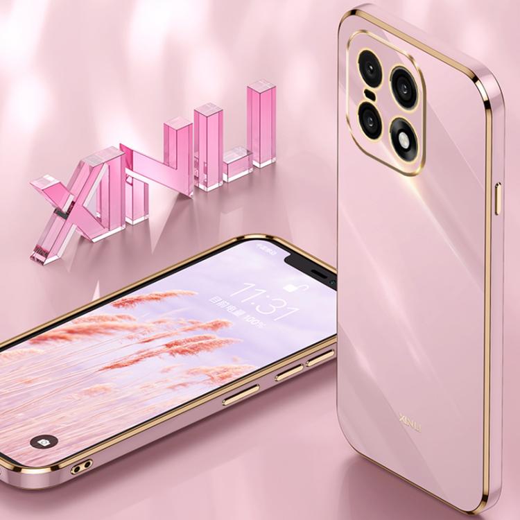 For OnePlus 15 5G XINLI Straight Edge 6D Electroplate TPU Phone Case