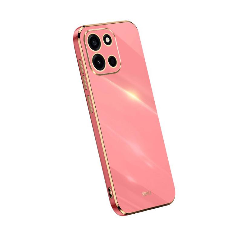 For OnePlus Turbo 6 XINLI Straight Edge 6D Electroplate TPU Phone Case