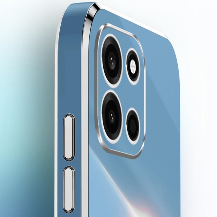 For OnePlus Turbo 6 XINLI Straight Edge 6D Electroplate TPU Phone Case