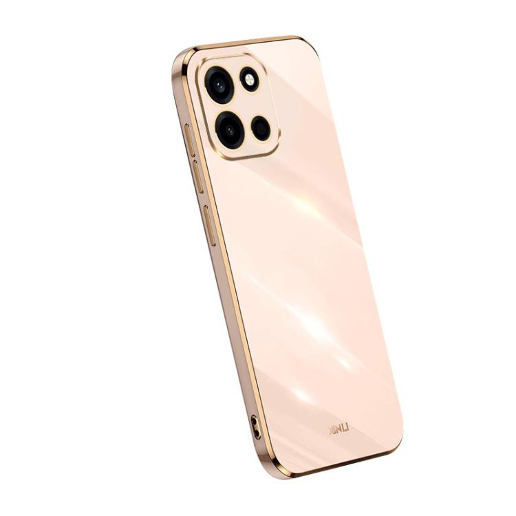 For OnePlus Turbo 6 XINLI Straight Edge 6D Electroplate TPU Phone Case