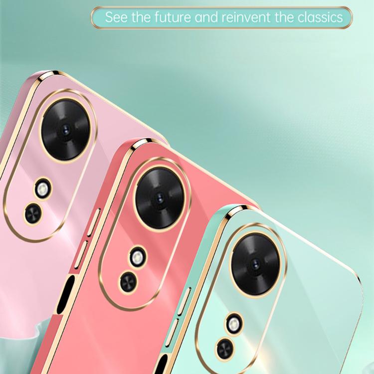 For Honor Play 60 XINLI Straight Edge 6D Electroplate TPU Phone Case