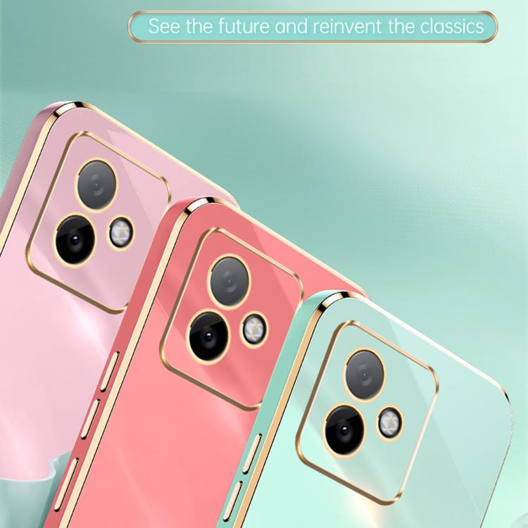 For Honor X60 GT XINLI Straight Edge 6D Electroplate TPU Phone Case