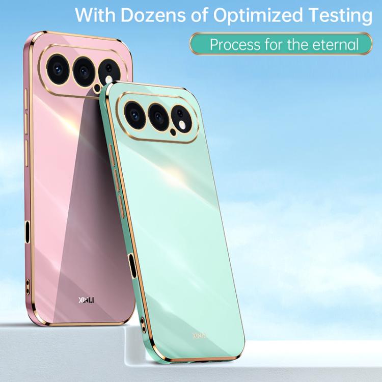 For Honor 500 Global 155.8mm XINLI Straight Edge 6D Electroplate TPU Phone Case