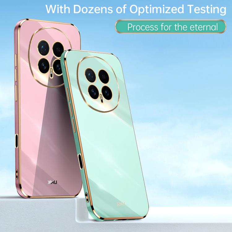 For Honor Magic8 5G XINLI Straight Edge 6D Electroplate TPU Phone Case