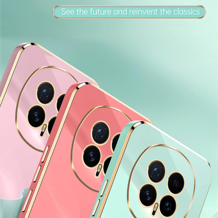 For Honor Magic8 5G XINLI Straight Edge 6D Electroplate TPU Phone Case