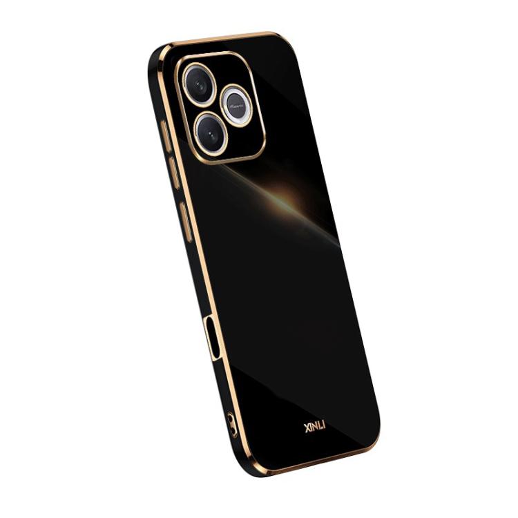 For Honor 600 Lite Global XINLI Straight Edge 6D Electroplate TPU Phone Case