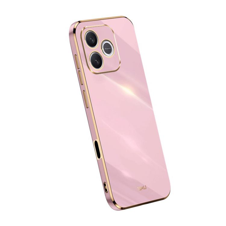 For Honor 600 Lite Global XINLI Straight Edge 6D Electroplate TPU Phone Case