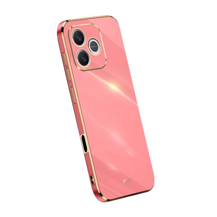 For Honor 600 Lite Global XINLI Straight Edge 6D Electroplate TPU Phone Case