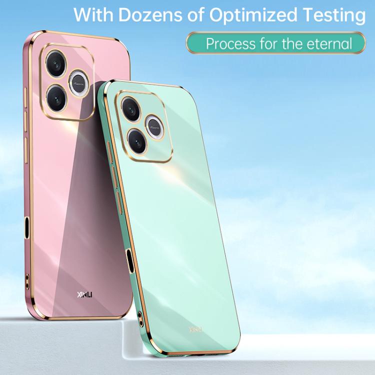For Honor 600 Lite Global XINLI Straight Edge 6D Electroplate TPU Phone Case