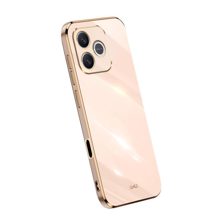 For Honor 600 Lite Global XINLI Straight Edge 6D Electroplate TPU Phone Case
