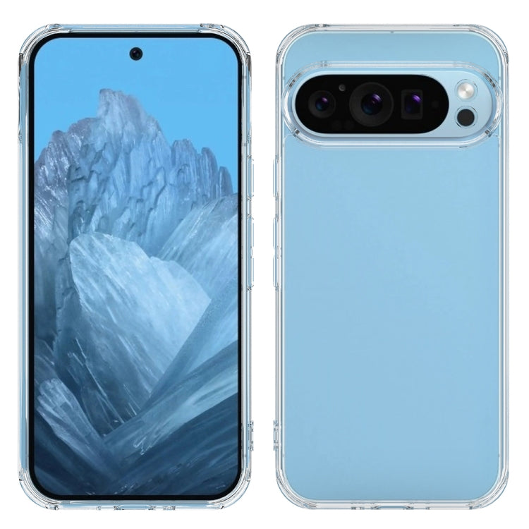 For Google Pixel 9 Pro XL Scratchproof Acrylic TPU Phone Case - Transparent