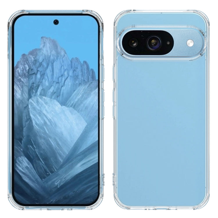 For Google Pixel 9 Scratchproof Acrylic TPU Phone Case - Transparent