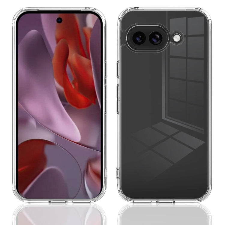 For Google Pixel 9a Scratchproof Acrylic TPU Phone Case - Transparent