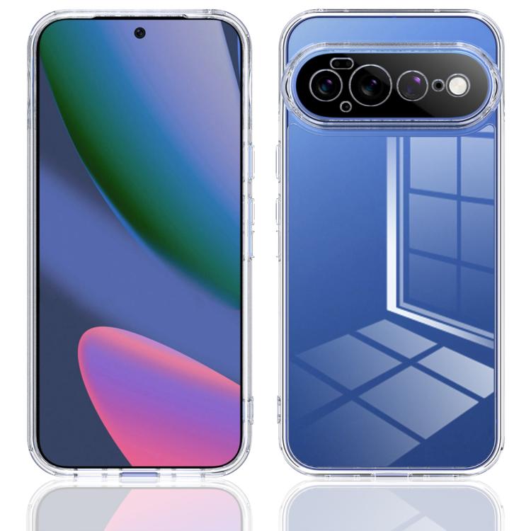 For Google Pixel 11 Pro XL Scratchproof Acrylic TPU Phone Case - Transparent