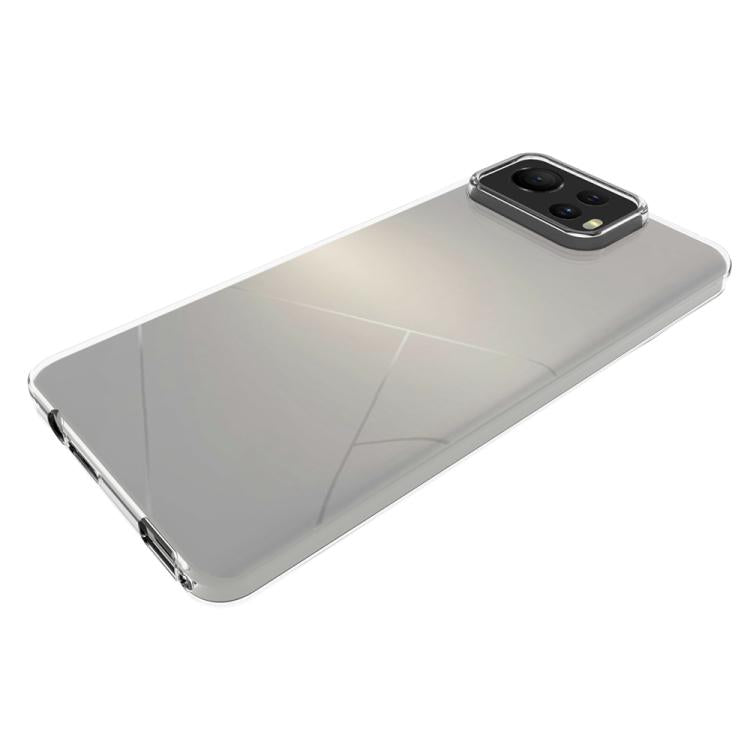 For Asus Zenfone 12 Ultra Waterproof Texture TPU Phone Case - Transparent