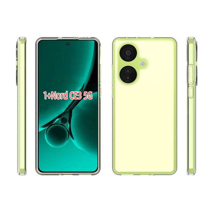 For OnePlus Nord CE 3 5G Waterproof Texture TPU Phone Case(Transparent)