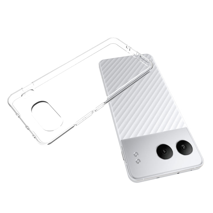 For OnePlus Nord 4 Waterproof Texture TPU Phone Case - Transparent