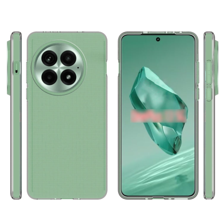 For OnePlus 13 Waterproof Texture TPU Phone Case - Transparent