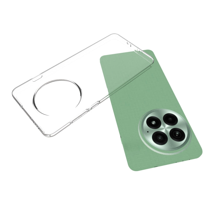 For OnePlus 13 Waterproof Texture TPU Phone Case - Transparent