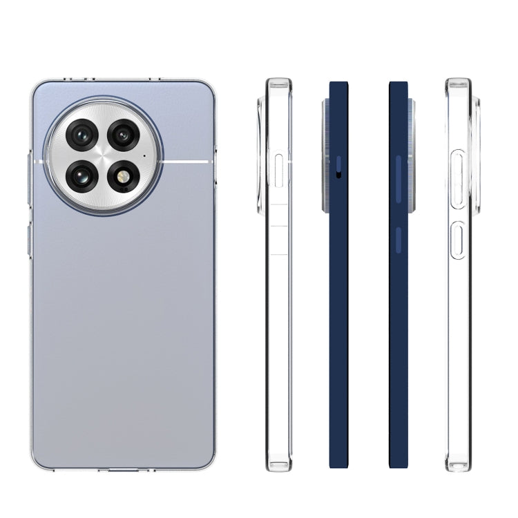 For OnePlus Ace 5 / 5 Pro Waterproof Texture TPU Phone Case - Transparent