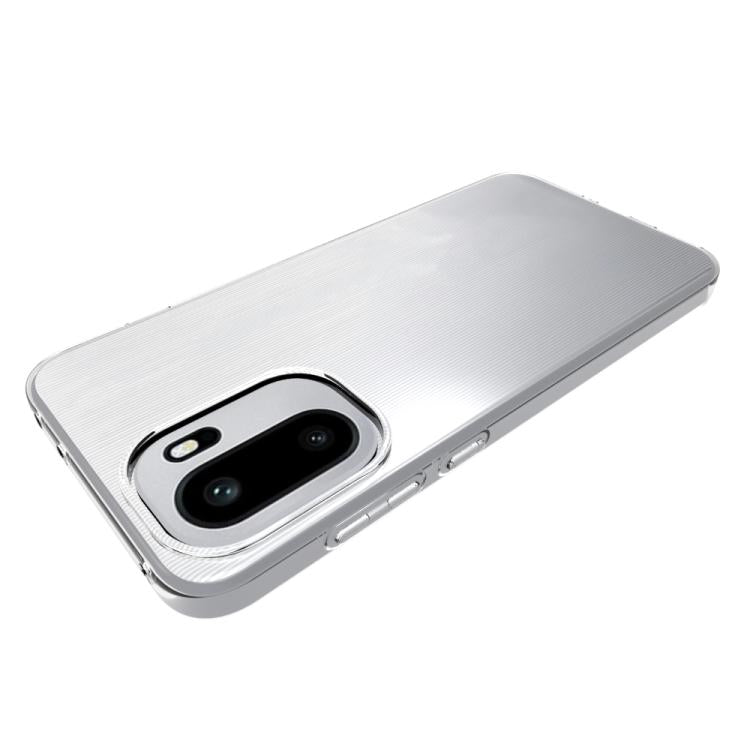 For OnePlus Ace 6 Waterproof Texture TPU Phone Case - Transparent