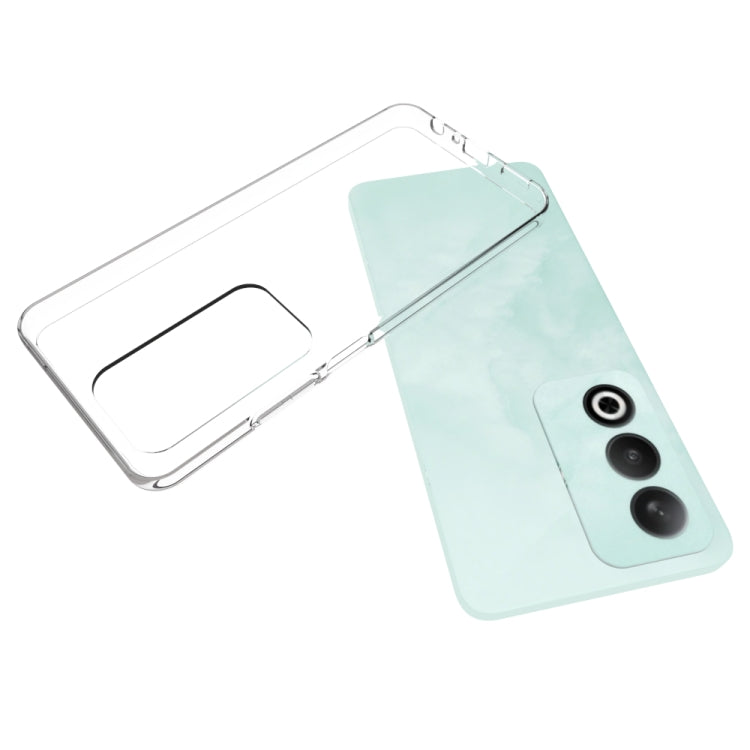 For OPPO A3 Pro 5G Global Waterproof Texture TPU Phone Case - Transparent