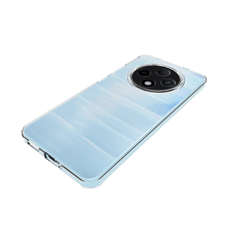 For OPPO Reno12 F 5G Global Waterproof Texture TPU Phone Case - Transparent