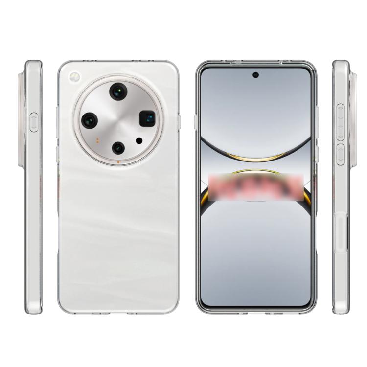 For OPPO Find X8 Ultra Waterproof Texture TPU Phone Case - Transparent