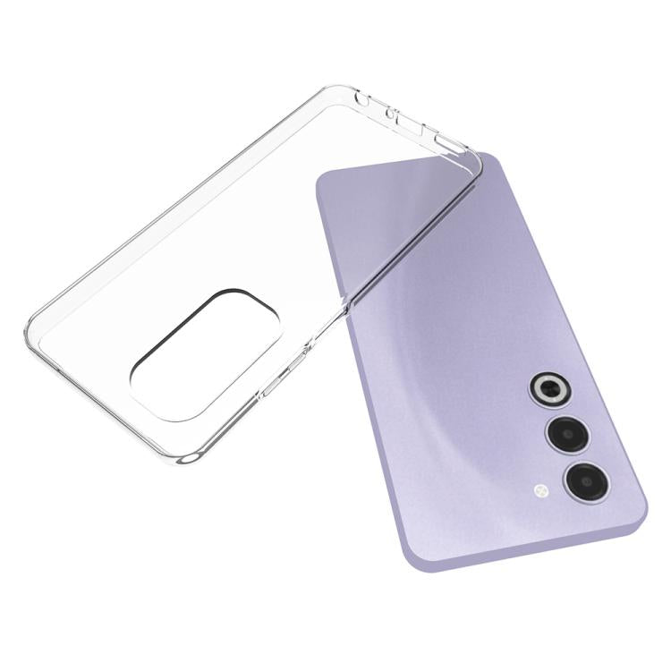For OPPO A5 5G Global Waterproof Texture TPU Phone Case - Transparent