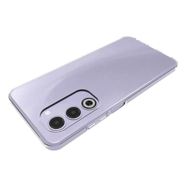 For OPPO A5 5G Global Waterproof Texture TPU Phone Case - Transparent