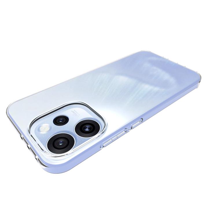 For OPPO Reno15 Pro 5G Global Waterproof Texture TPU Phone Case - Transparent