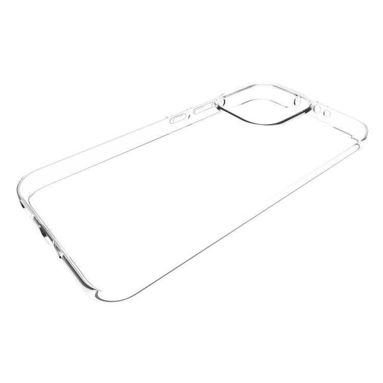 For OPPO Reno15 5G Global Waterproof Texture TPU Phone Case - Transparent