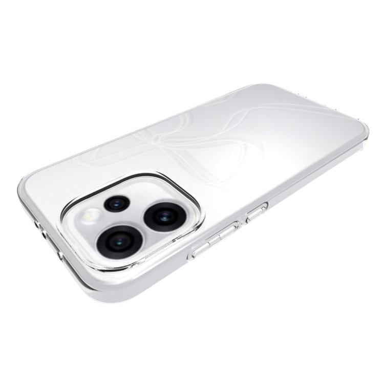 For OPPO Reno15 5G Global Waterproof Texture TPU Phone Case - Transparent
