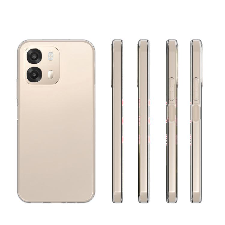For OPPO A6s 5G / A6 5G / A6 4G Global Waterproof Texture TPU Phone Case - Transparent