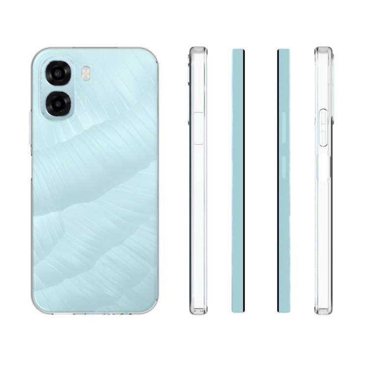For OPPO Reno15 F 5G Waterproof Texture TPU Phone Case - Transparent