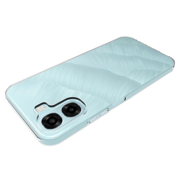 For OPPO Reno15 F 5G Waterproof Texture TPU Phone Case - Transparent