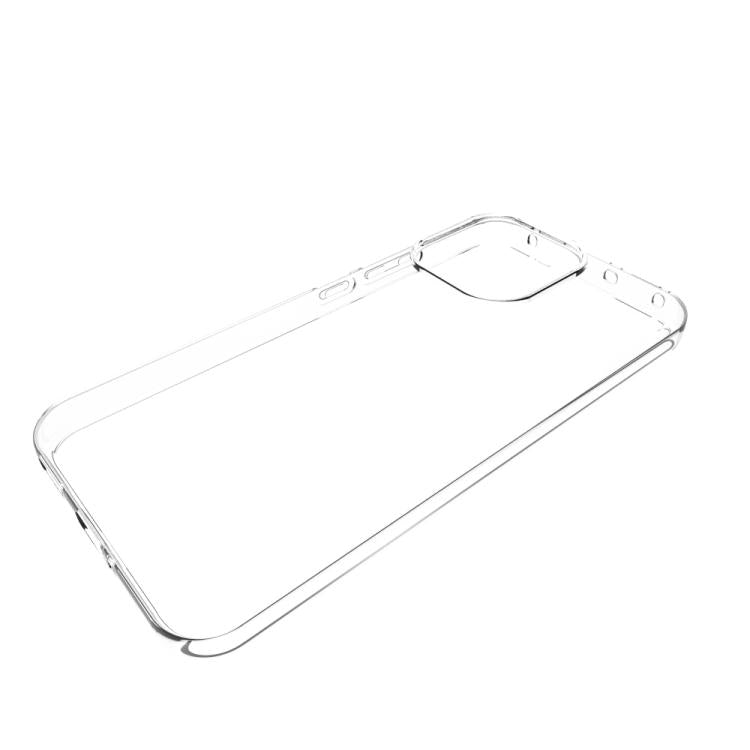 For OPPO A6x 4G / 5G Waterproof Texture TPU Phone Case - Transparent