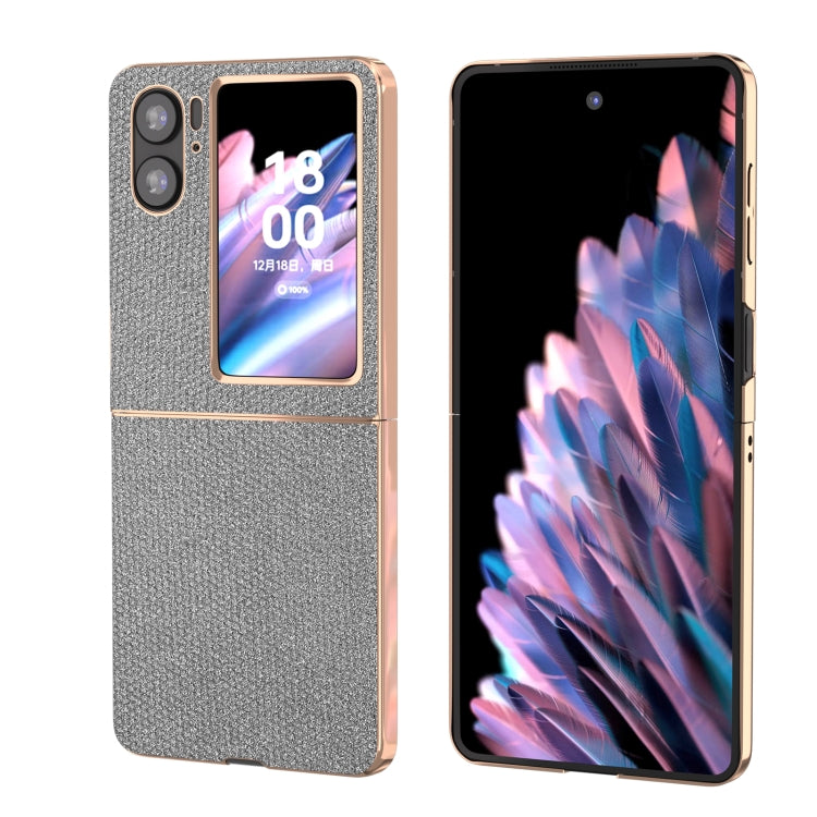 For OPPO Find N2 Flip Nano Plating Diamond Phone Case