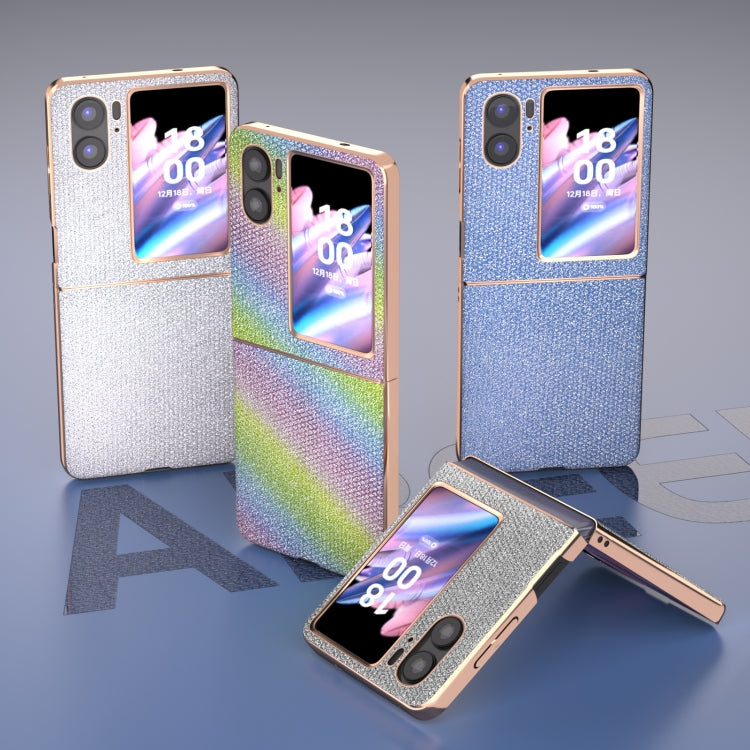 For OPPO Find N2 Flip Nano Plating Diamond Phone Case