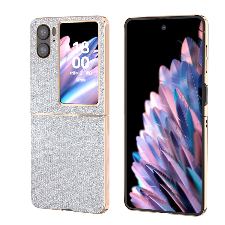 For OPPO Find N2 Flip Nano Plating Diamond Phone Case