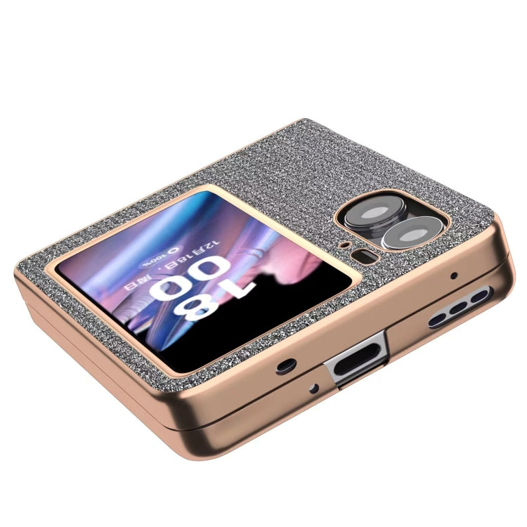 For OPPO Find N2 Flip Nano Plating Diamond Phone Case
