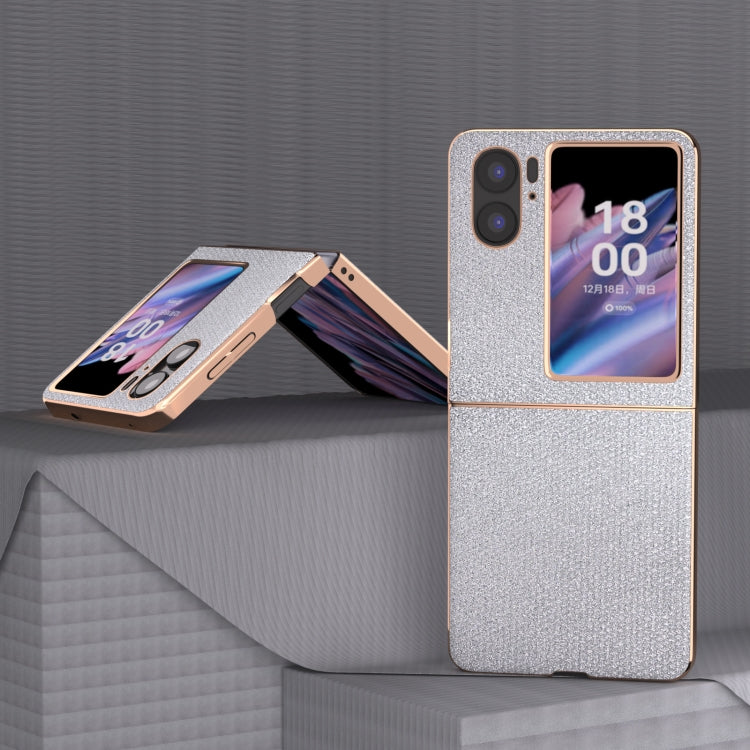 For OPPO Find N2 Flip Nano Plating Diamond Phone Case