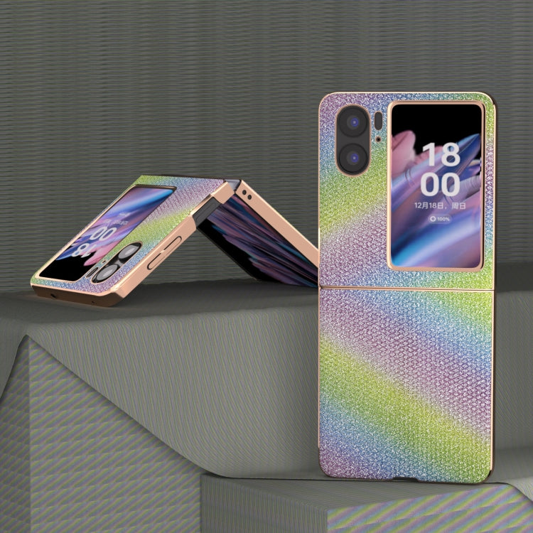 For OPPO Find N2 Flip Nano Plating Diamond Phone Case