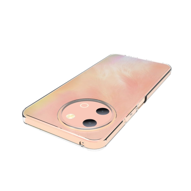 For vivo Y38 5G Waterproof Texture TPU Phone Case - Transparent