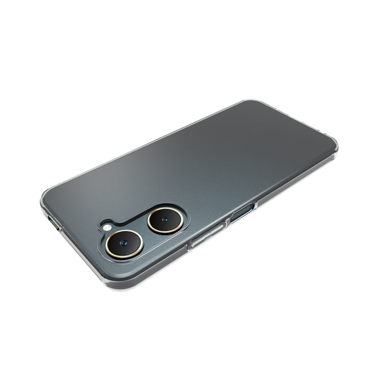 For vivo Y28s 5G Global Waterproof Texture TPU Phone Case - Transparent