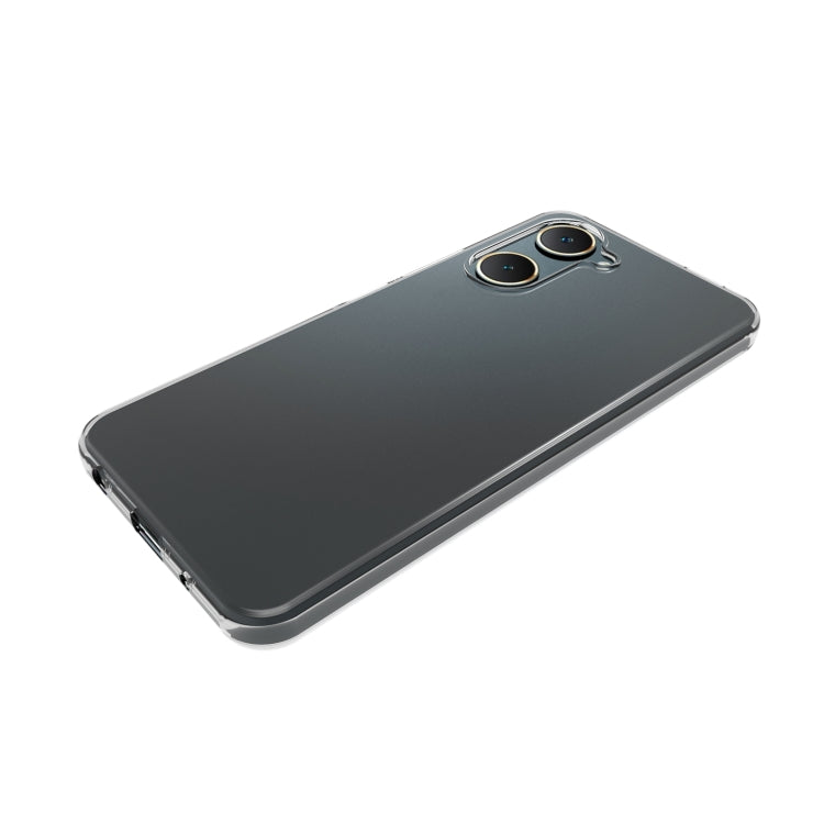 For vivo Y28s 5G Global Waterproof Texture TPU Phone Case - Transparent