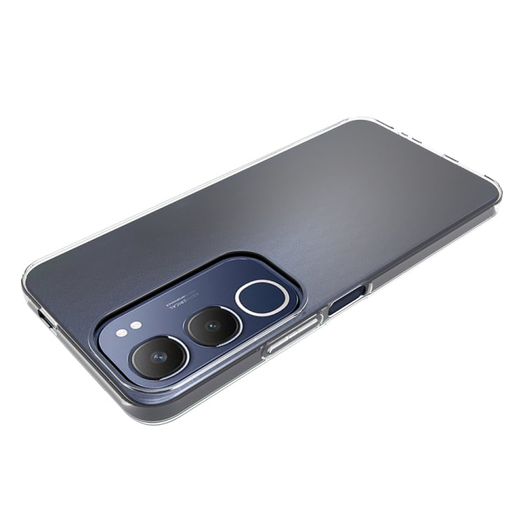 For vivo Y19s 4G Global Waterproof Texture TPU Phone Case - Transparent