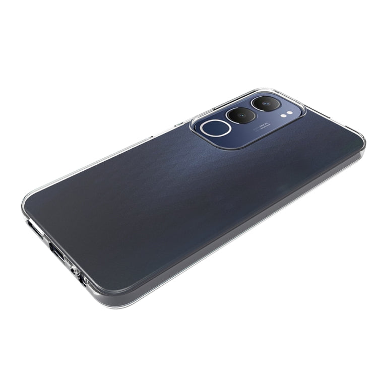 For vivo Y19s 4G Global Waterproof Texture TPU Phone Case - Transparent