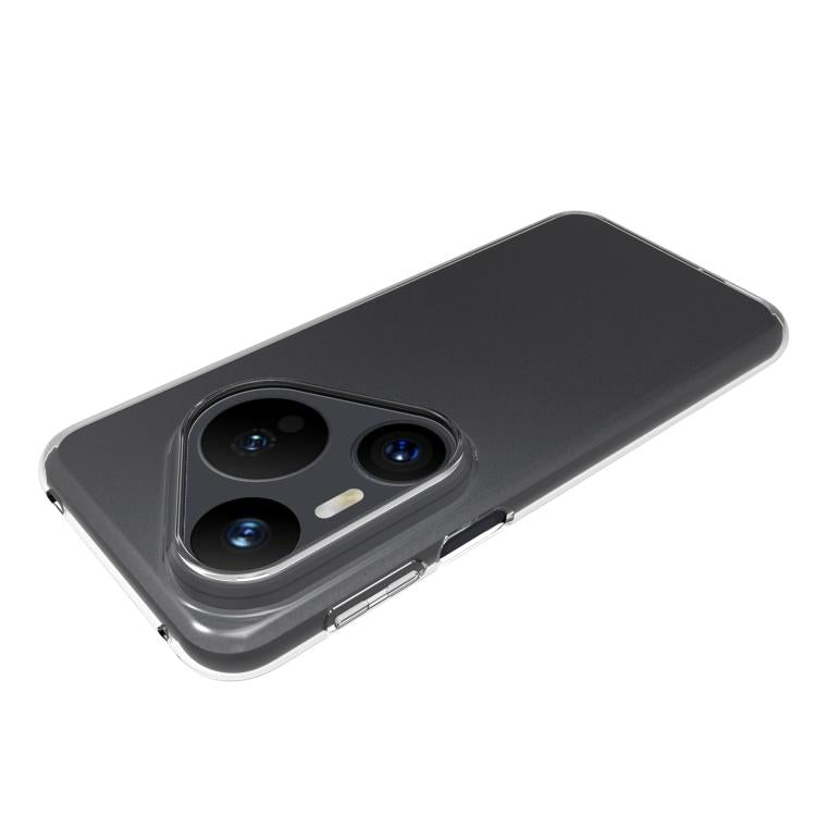 For Huawei Pura 80 Pro 5G Waterproof Texture TPU Phone Case - Transparent